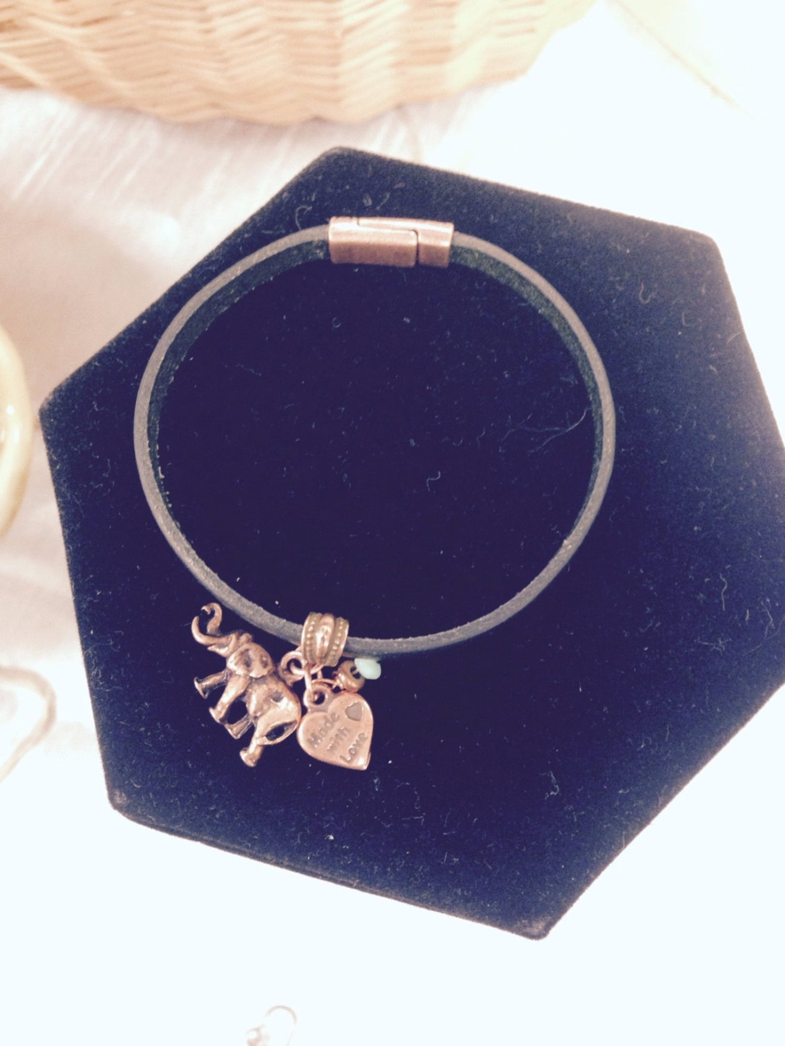 Copper Elephant bracelet